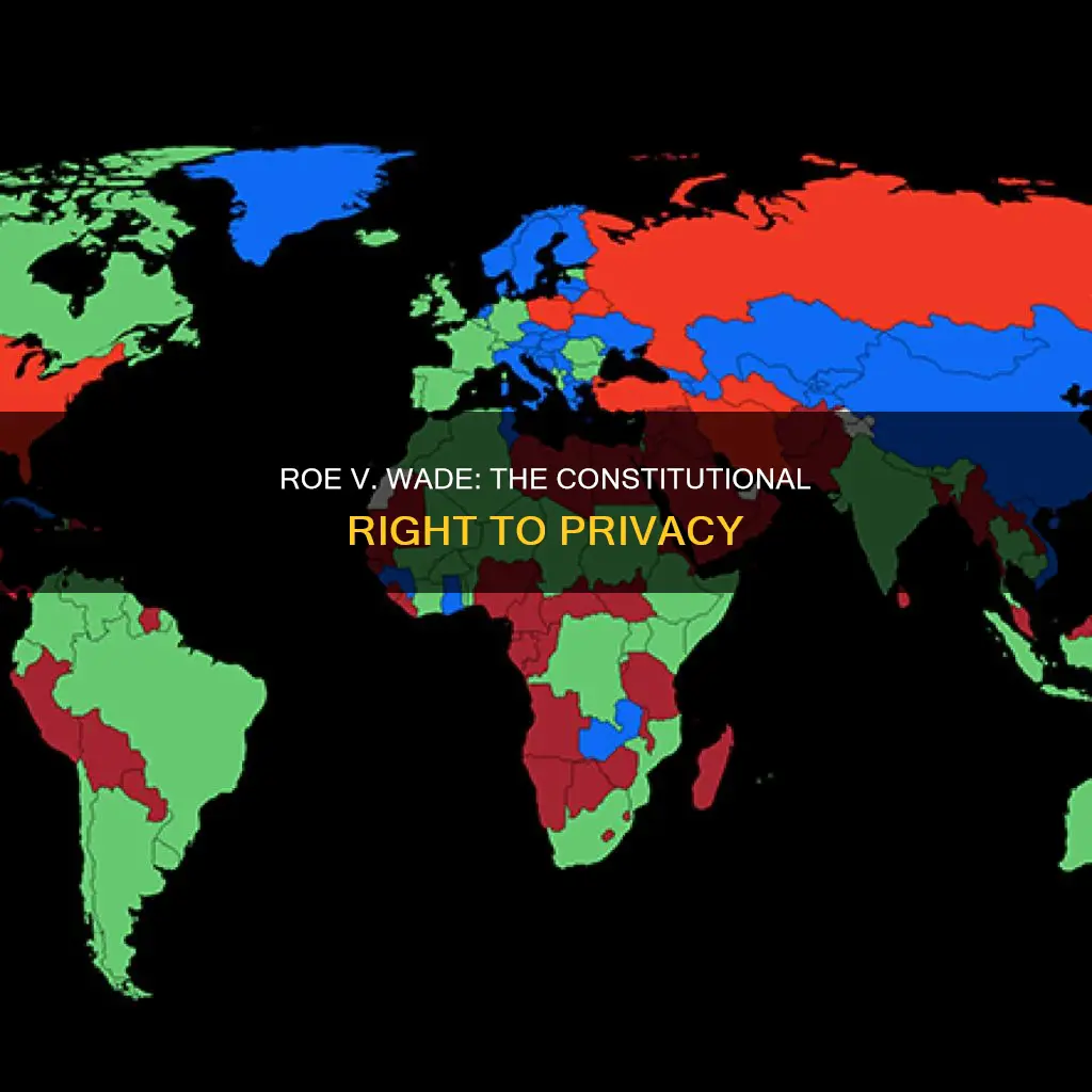 what is the constitutional basis of roe v wade