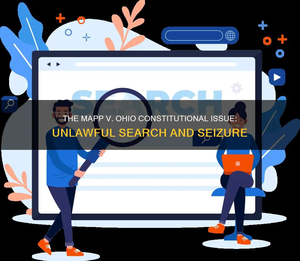 what is the constitutional issue in mapp v ohio