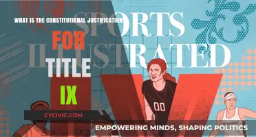 Title IX: Constitutional Justification and Its Legal Basis