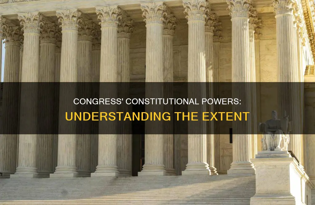 what is the constitutional powers granted to congress