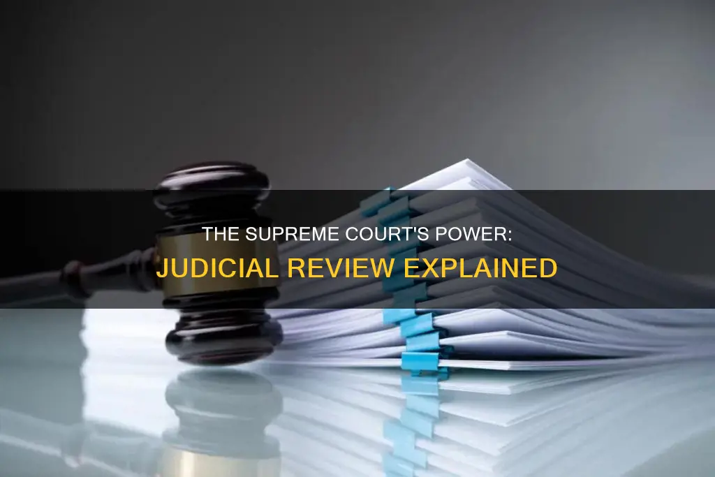 what is the constitutional principle of judicial review