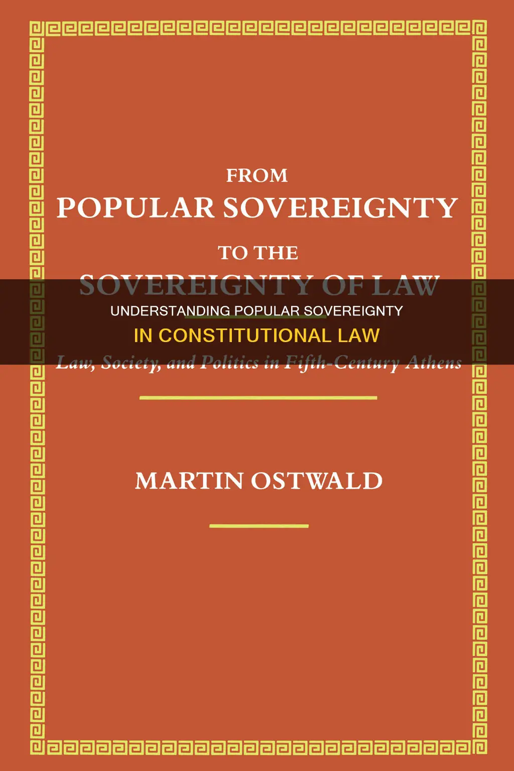 what is the constitutional principle of popular sovereignty