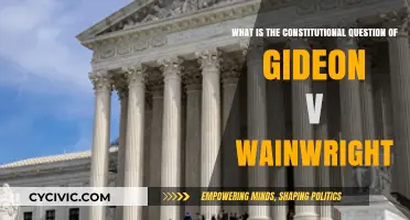Gideon v Wainwright: Right to Counsel