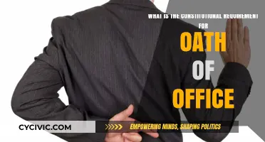 Oath of Office: Constitutional Requirements and Their Importance