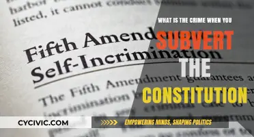 Crimes Against the State: Subverting the Constitution