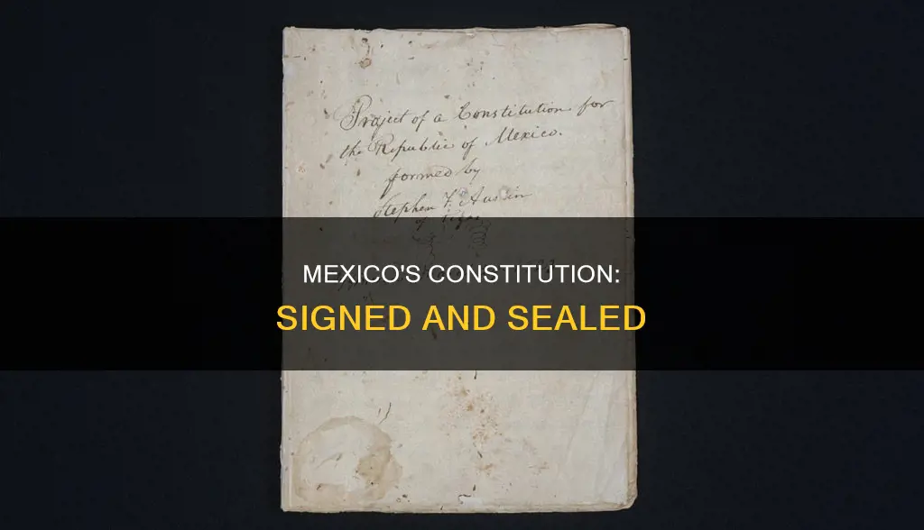what is the current constitution of mexico when was signed