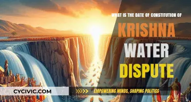 Constitution of Krishna Water Dispute: Date and History