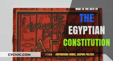 Egypt's Constitution: The Date and Its Significance