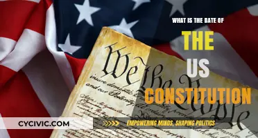 The US Constitution: Date and Significance