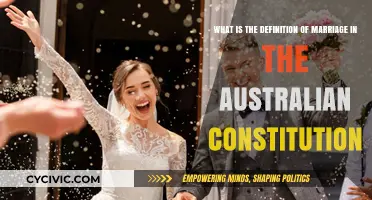 Marriage Definition in Australia's Constitution