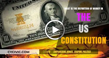 Understanding Money's Constitutional Definition in the US