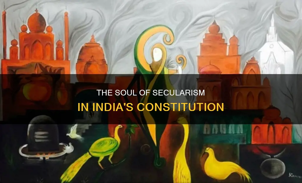 what is the definition of secularism in indian constitution