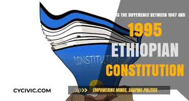 Ethiopian Constitutions: A Comparison of the 1987 and 1995 Versions