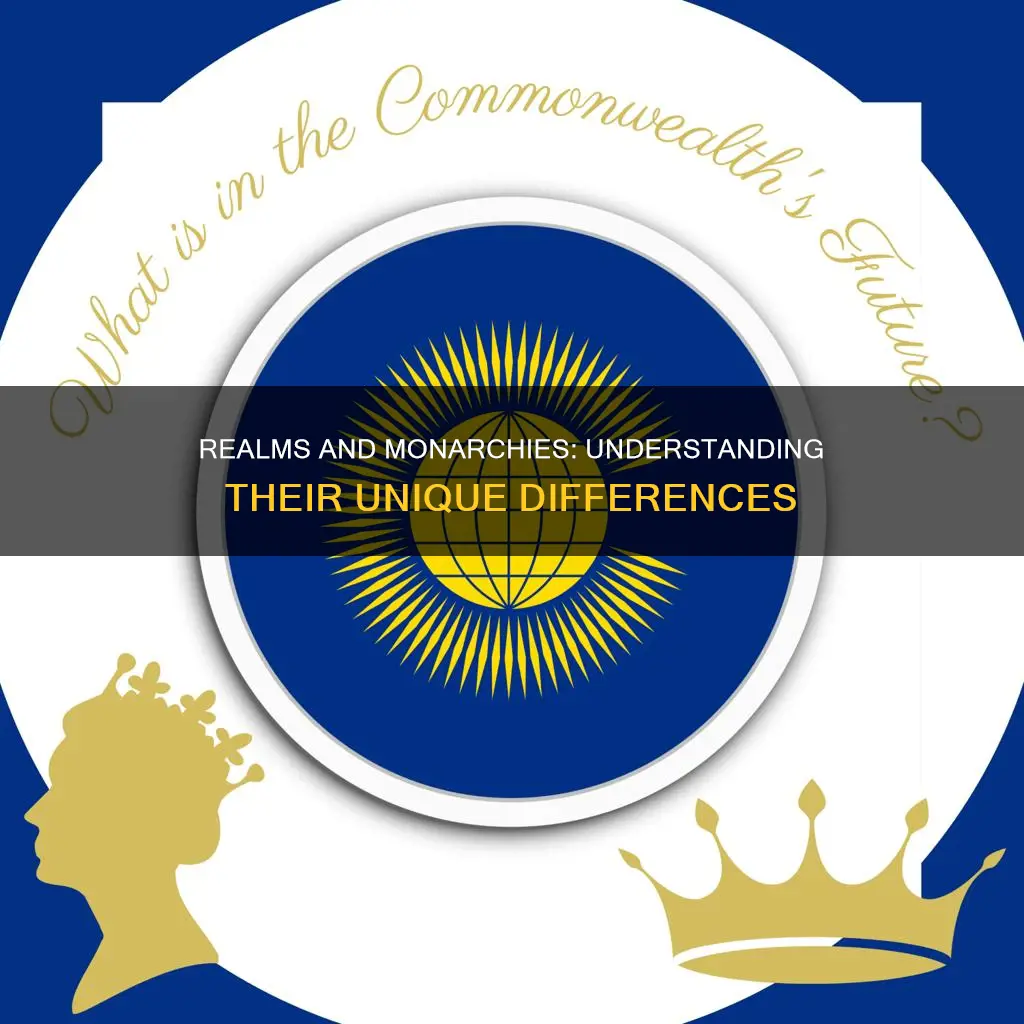what is the difference between commonwealth realms and constitutional monarchies
