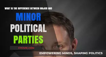 Major vs. Minor Political Parties: Understanding Their Roles and Impact