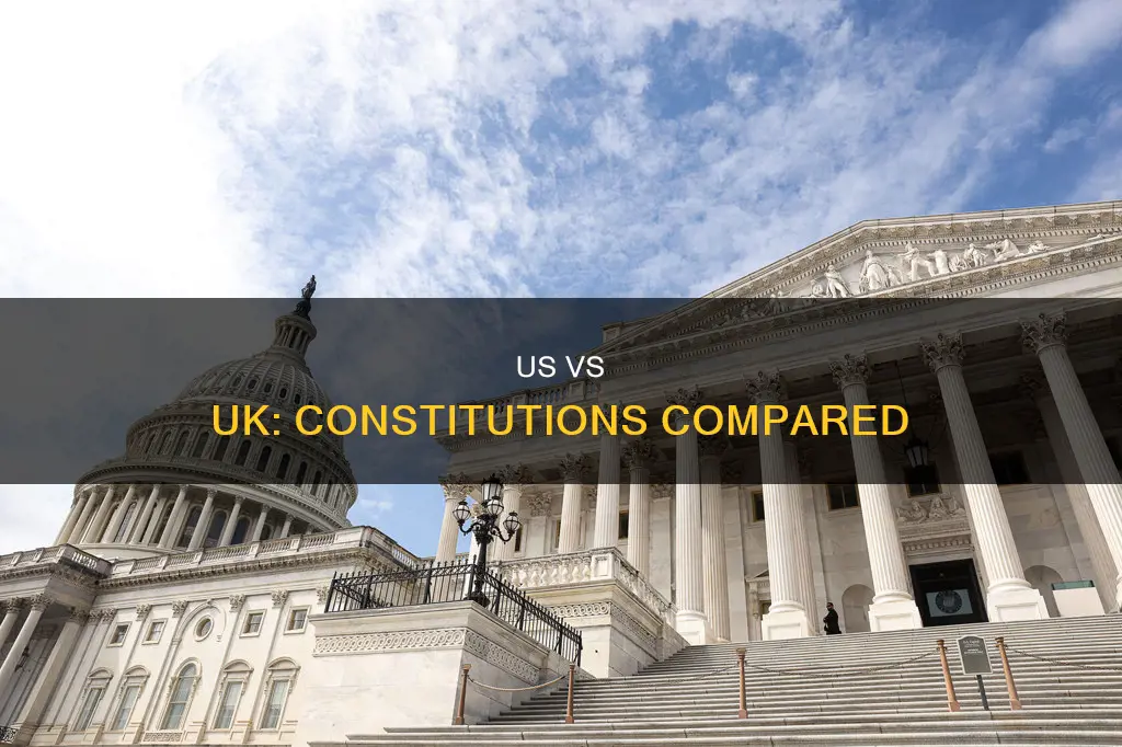 what is the difference between the uk and us constitution