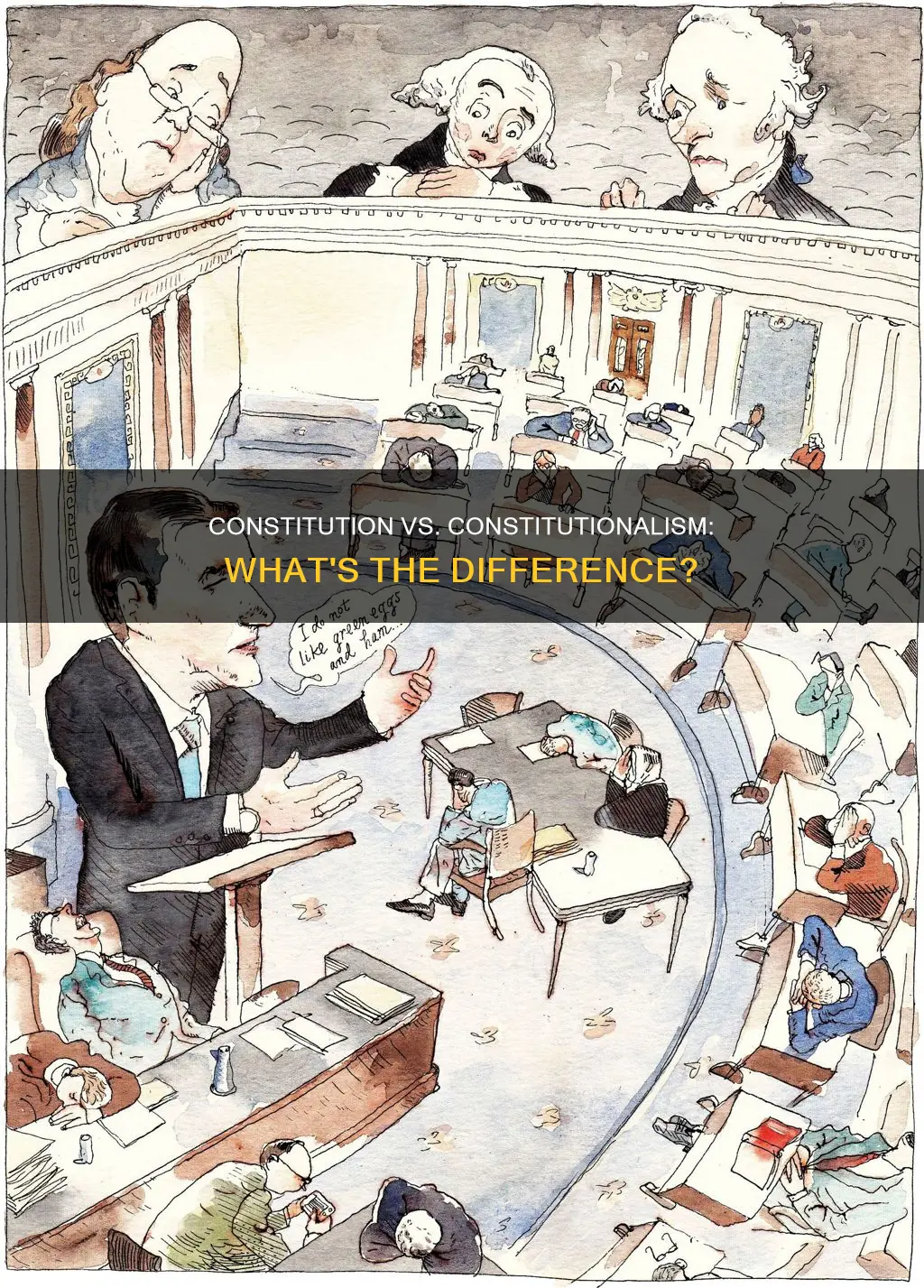 what is the differences between constitution and constitutionalism