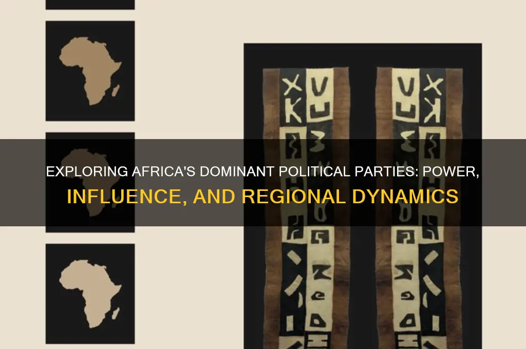 what is the dominant political party in africa