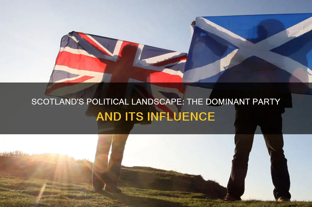 what is the dominant political party in scotland