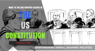 Understanding the Due Process Clause in the US Constitution