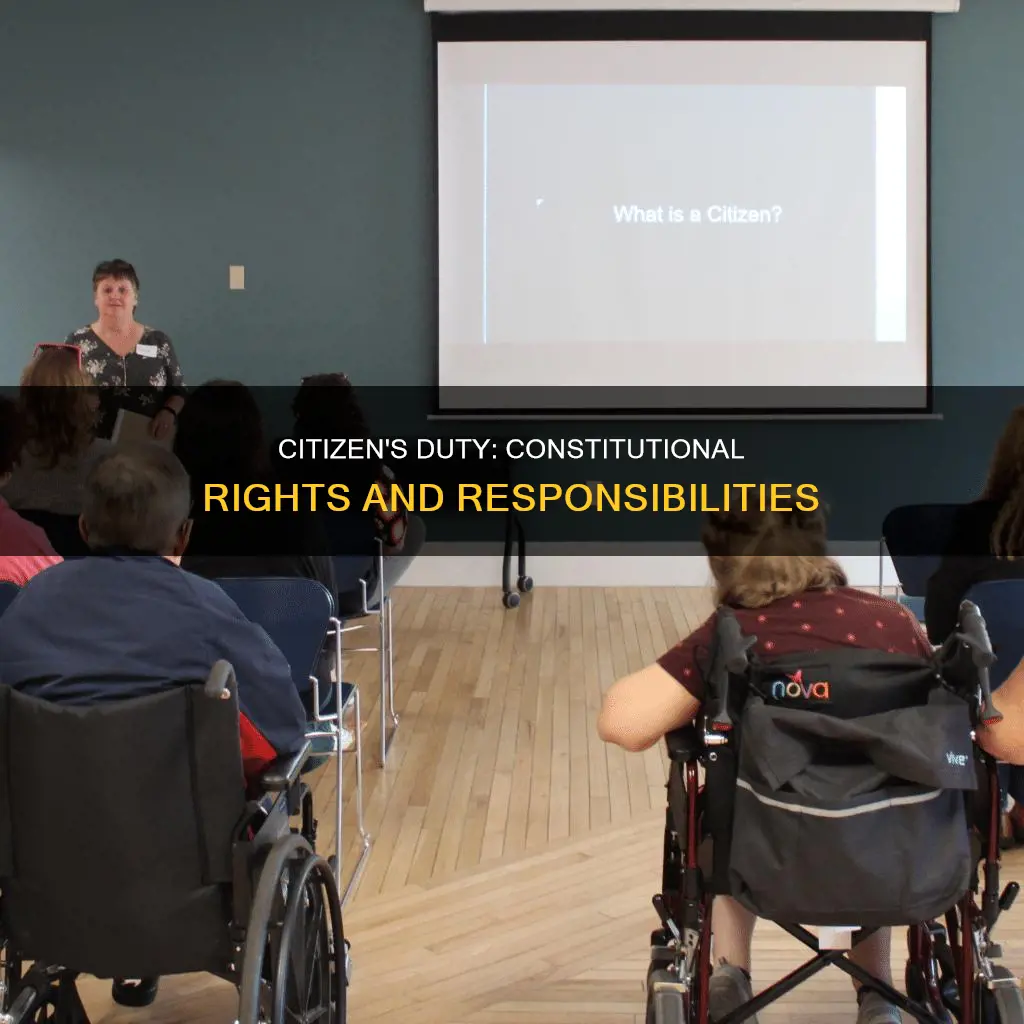 what is the duty of a citizen constitution