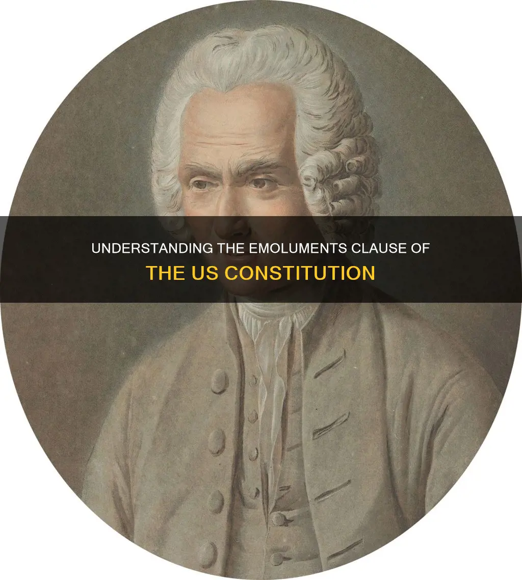 what is the emolluments clause of the constitution