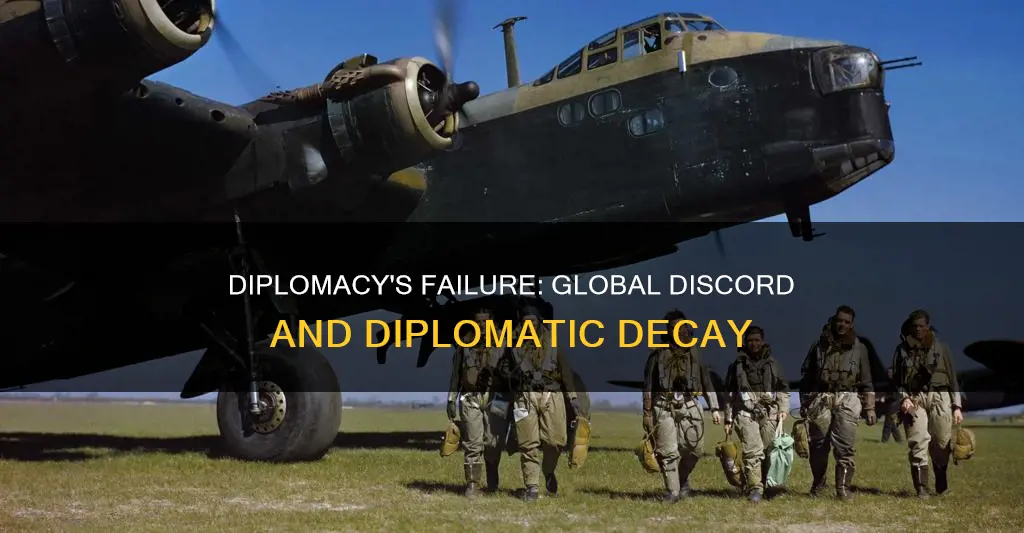 what is the failure of international diplomacy
