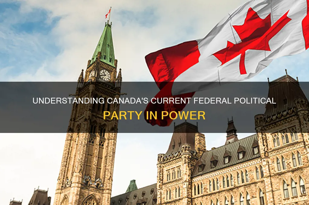 what is the federal political party in power