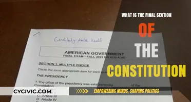 The Constitution's Conclusion: Understanding the Final Section