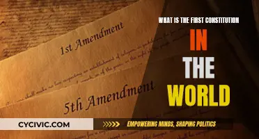 The World's First Constitution: A Historical Overview