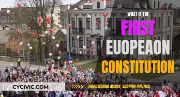 The Evolution of Europe's First Constitution