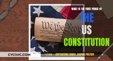 The US Constitution's First Phase: Framing and Foundation