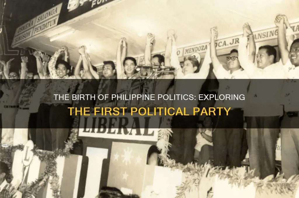 what is the first political party in the philippines