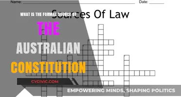 The Australian Constitution: A Formal Source