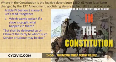The Fugitive Slave Clause: Understanding the Constitution's Dark Legacy