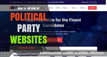 Understanding Political Party Websites: Goals, Strategies, and Voter Engagement