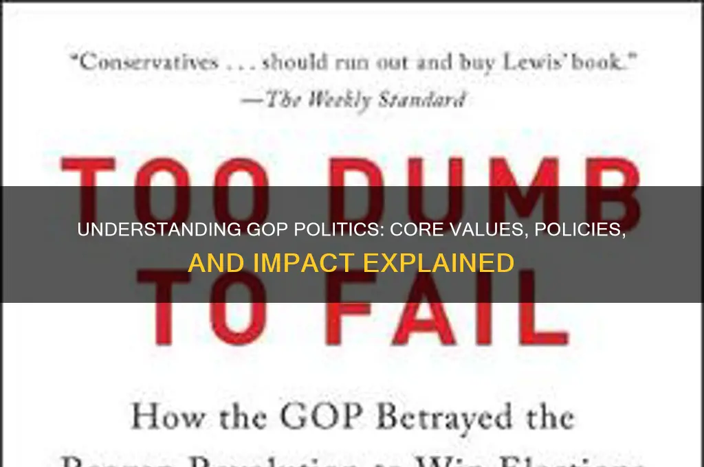 what is the gop politics