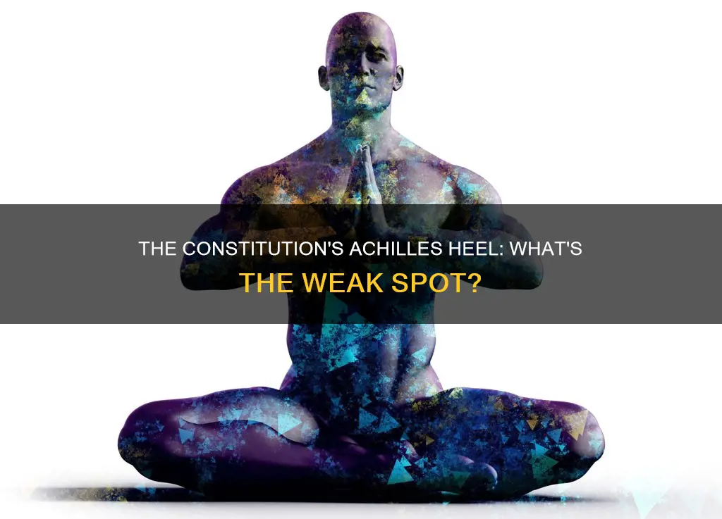 what is the greatest weakness in the constitution