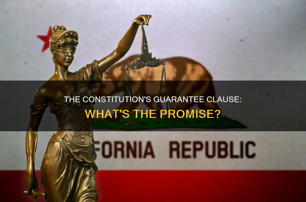 what is the guarantee clause in the constitution