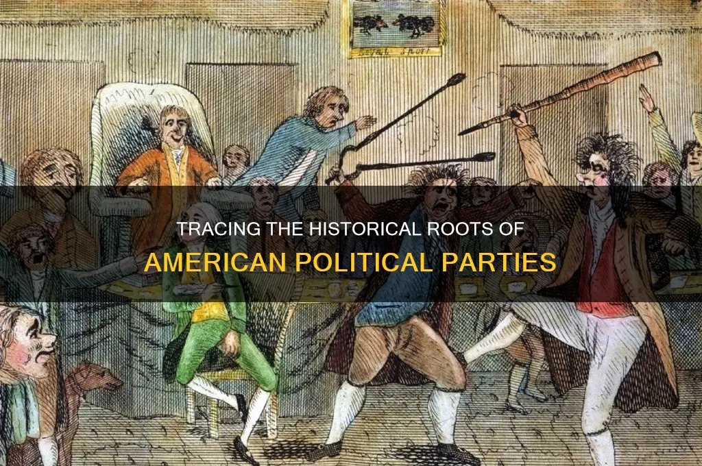 what is the historical links of american political parties