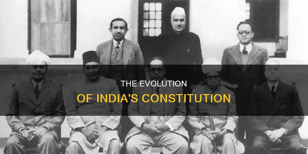 what is the history of indian constitution