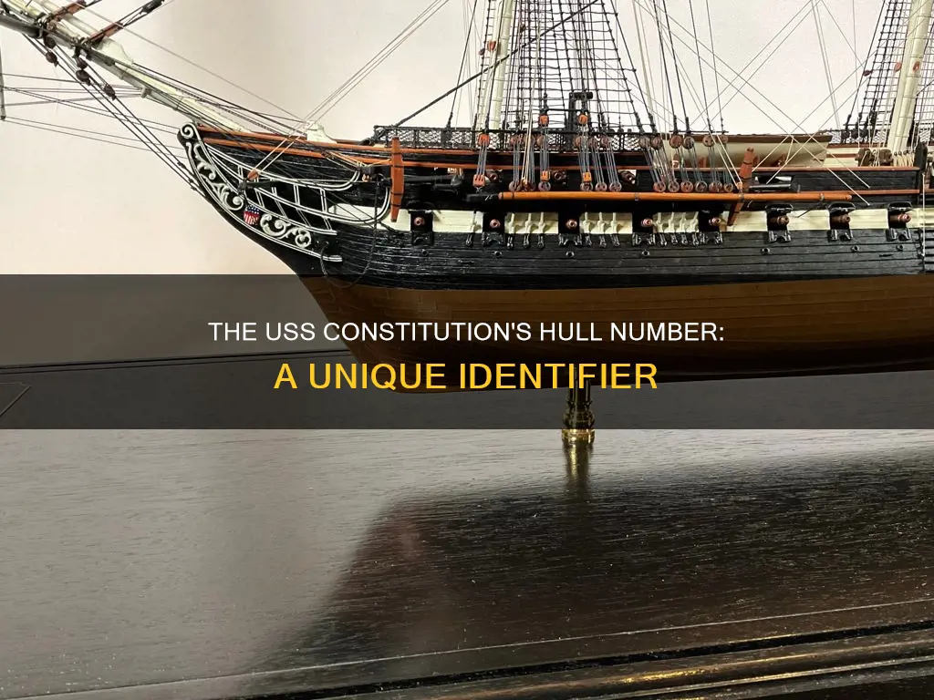 what is the hull number of the uss constitution