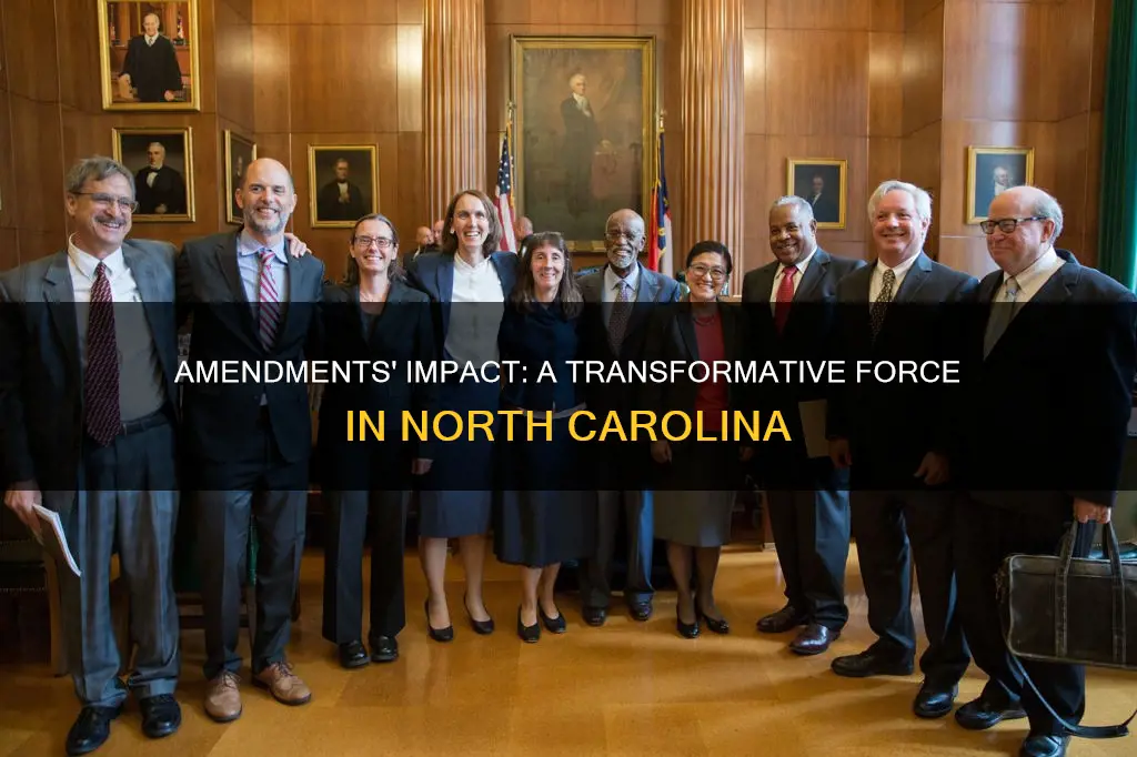 what is the impact of the constitutional amendments in nc