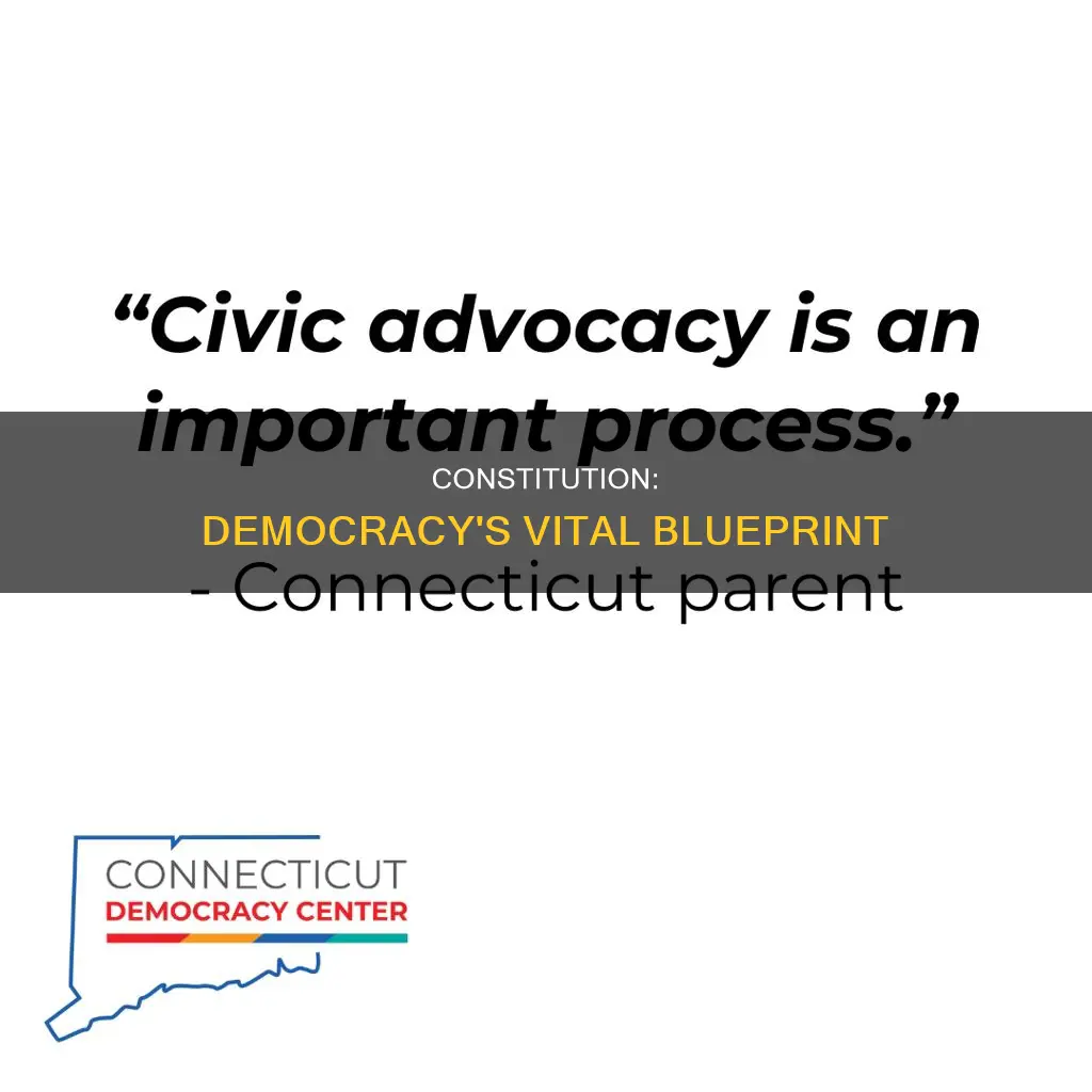 what is the importance of constitution in a democracy