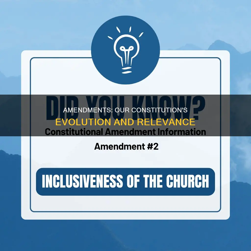 what is the importance of constitutional amendment