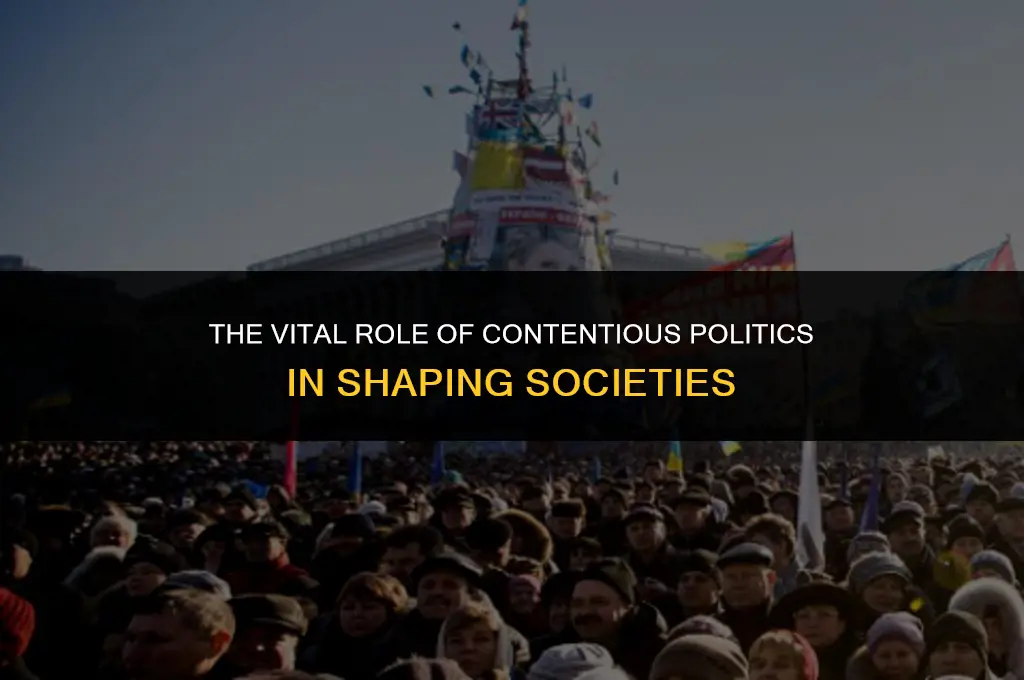 what is the importance of contentious politics
