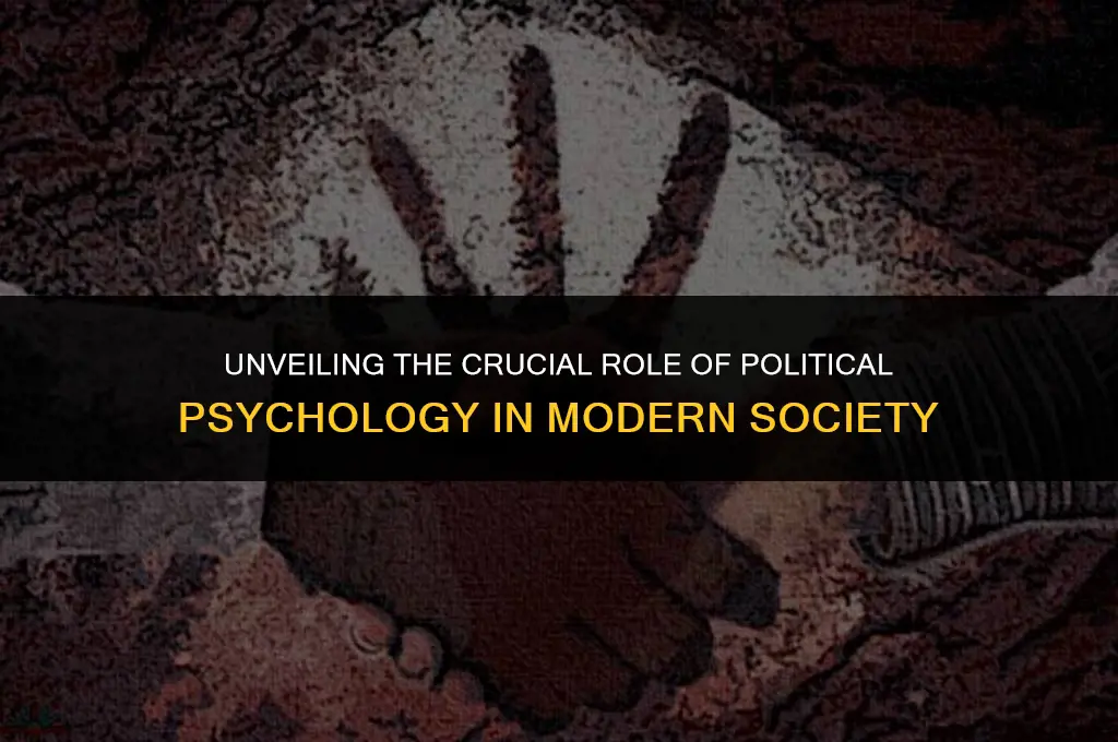 what is the importance of political psychology