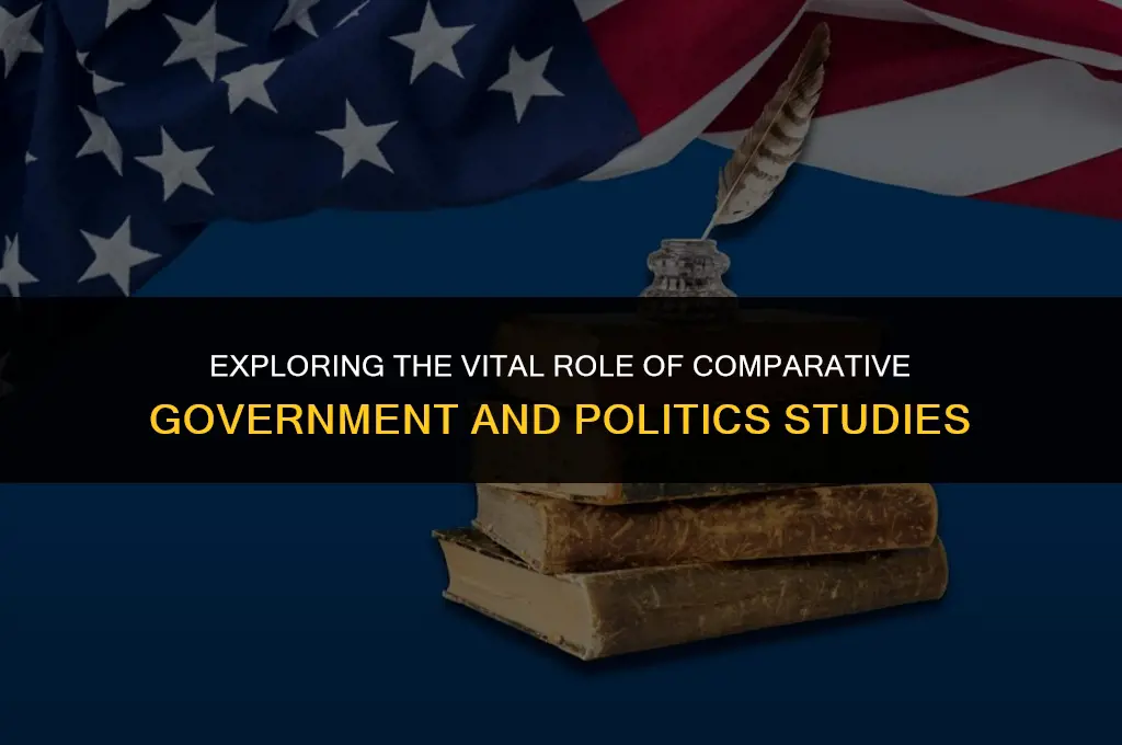 what is the importance of studying comparative government and politics