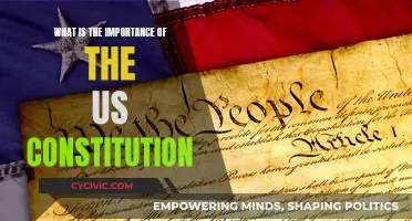 The US Constitution: Foundation of a Nation's Laws and Values