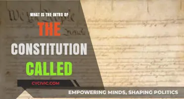 The Constitution's Introduction: A Powerful Preamble